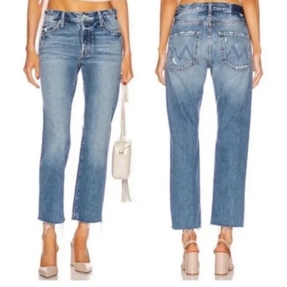 MOTHER The Scrapper Ankle Fray - Picture 1 of 10